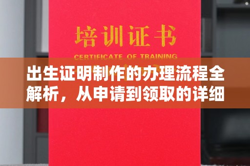 员山出生证明制作的办理流程全解析，从申请到领取的详细指南