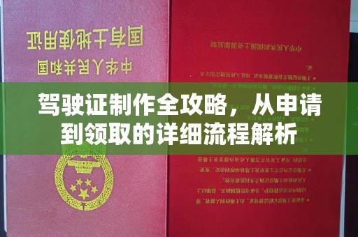 员山驾驶证制作全攻略，从申请到领取的详细流程解析